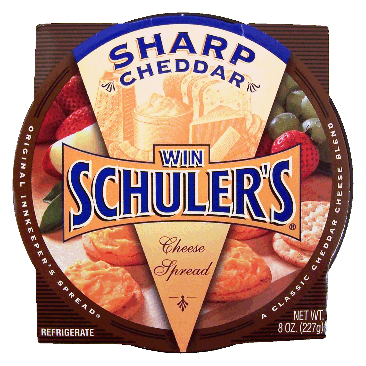 Win Schuler's  sharp cheddar cheese spread Full-Size Picture